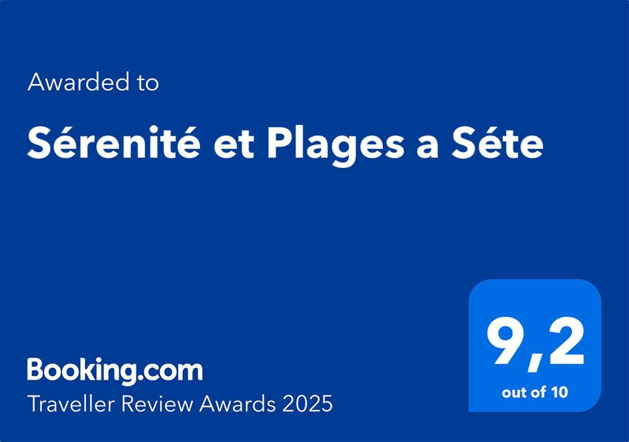 Serenite Et Plages A Sète Exterior foto
